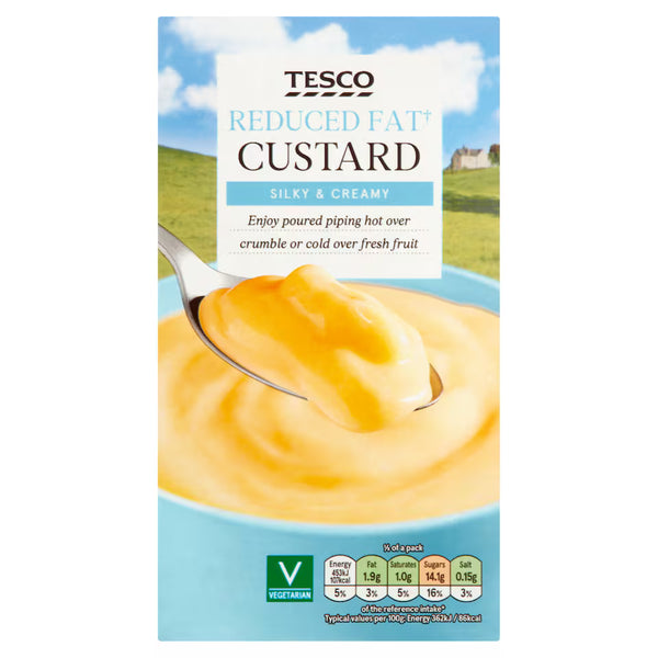 Tesco Reduced Fat Custard, 1kg