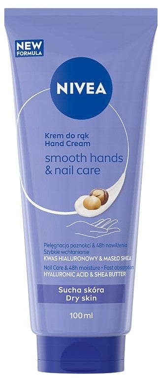 Nivea Smooth nourishing hand cream macadamia nut oil, 100 ml