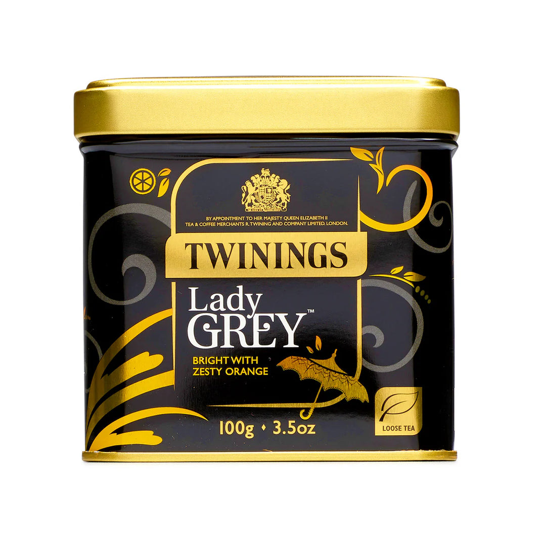 Twinings Lady Grey Loose Tea Caddy, 100g