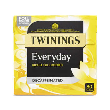Twinings 80 Everyday Decaffeinated Teabags