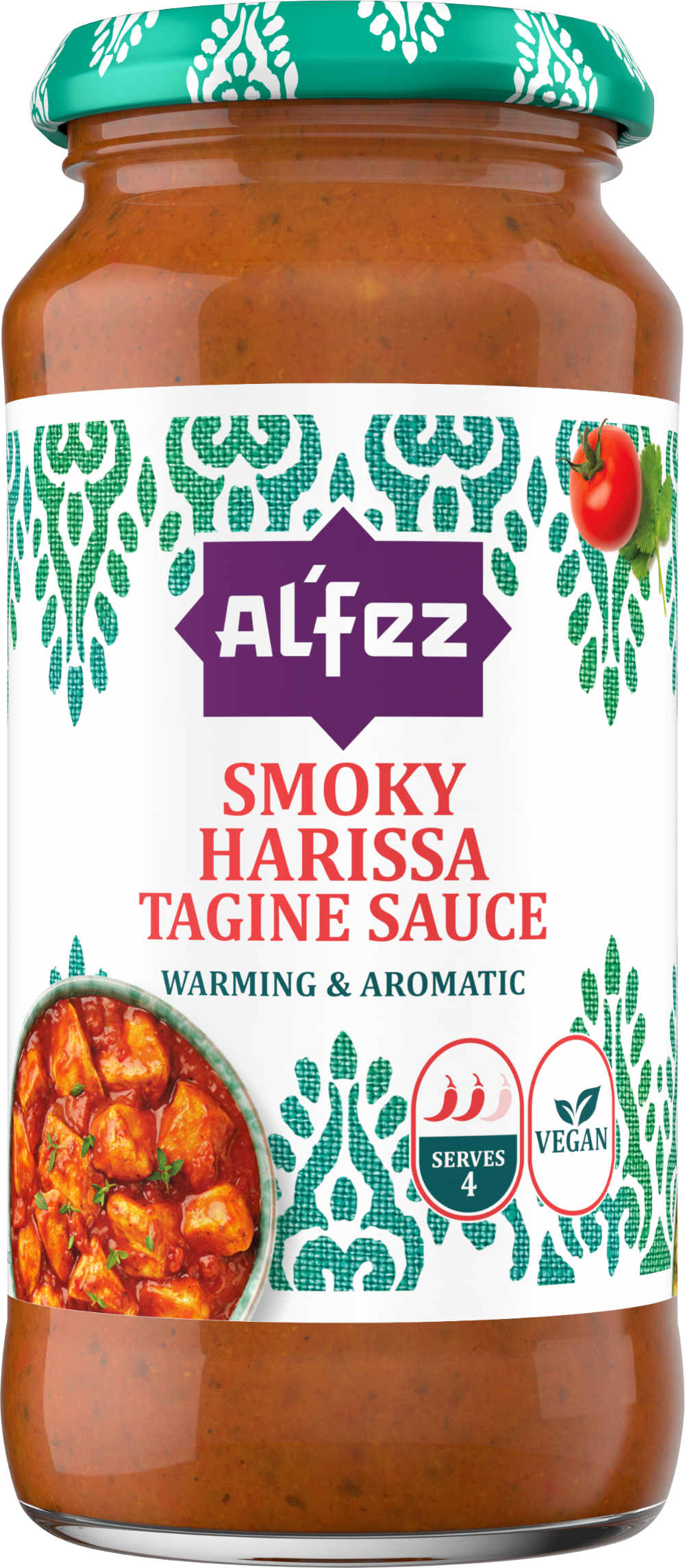 Al'Fez Smoky Harissa Tagine Sauce 450G