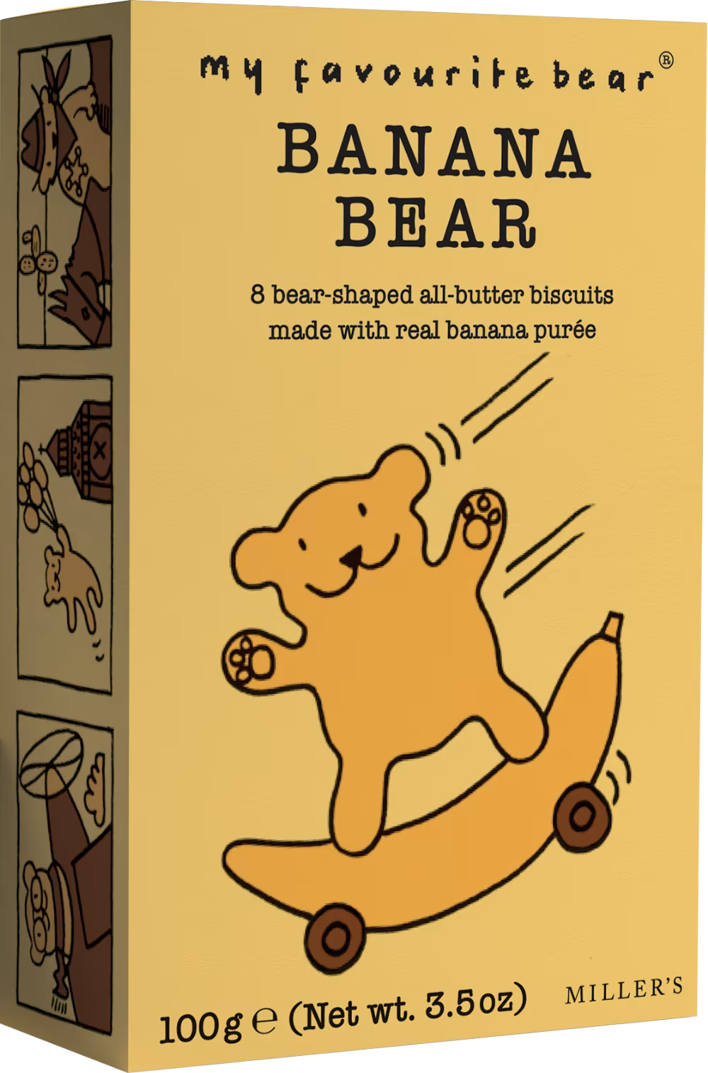 Artisan Biscuits My Favourite Bear Banana Bear Biscuits 100g