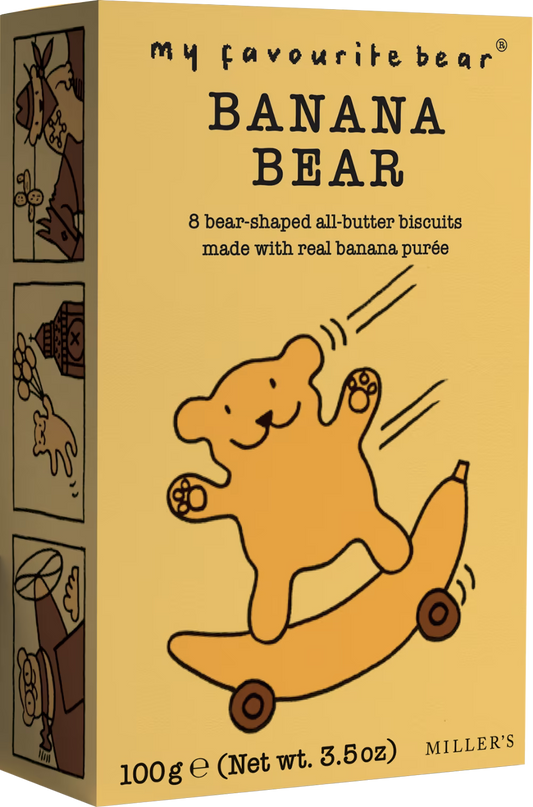 Artisan Biscuits My Favourite Bear Banana Bear Biscuits 100g