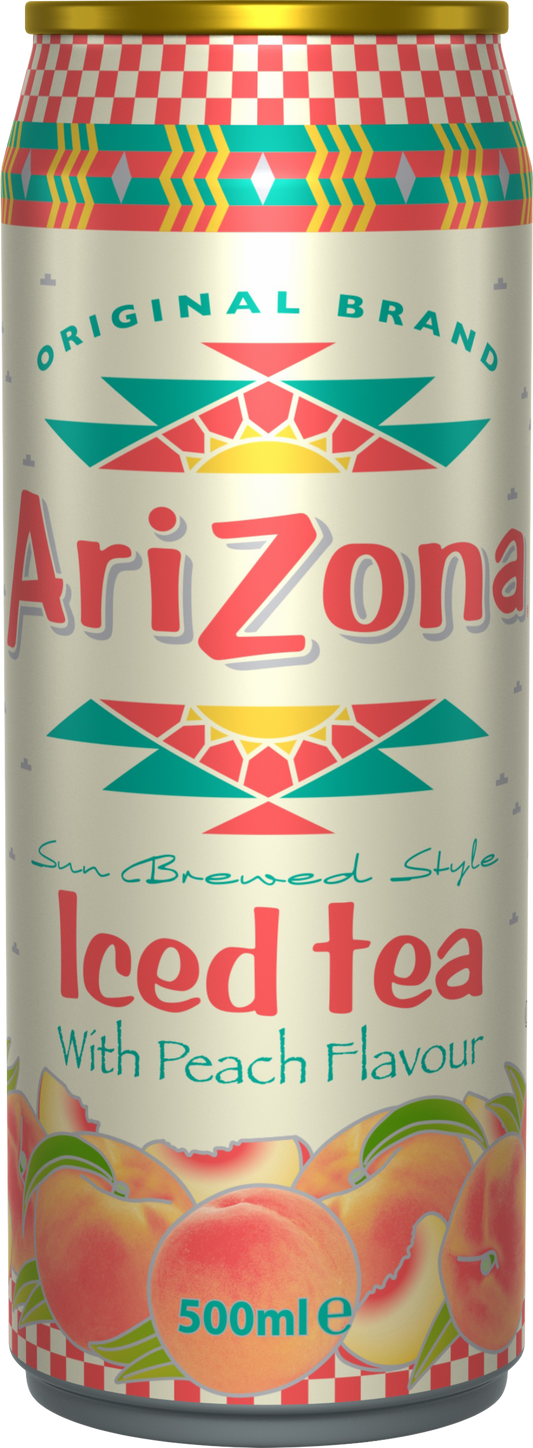 Arizona Iced Tea with Peach Flavour - Can 500ml