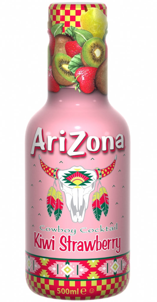 Arizona Cowboy Cocktail Kiwi Strawberry - Bottle 500ml