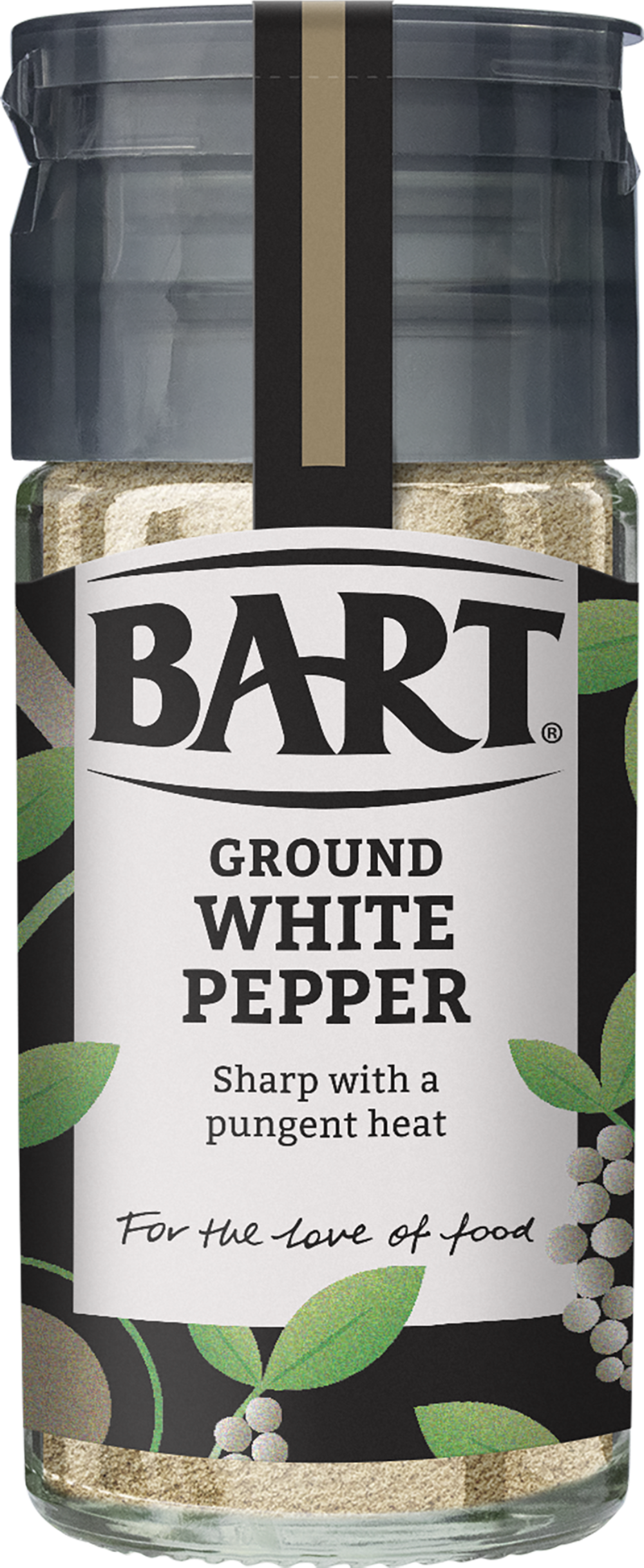 Bart Ground White Pepper 51g