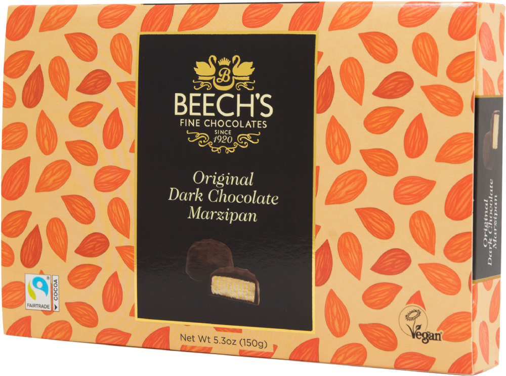 Beech's Original Dark Chocolate Marzipan 150G