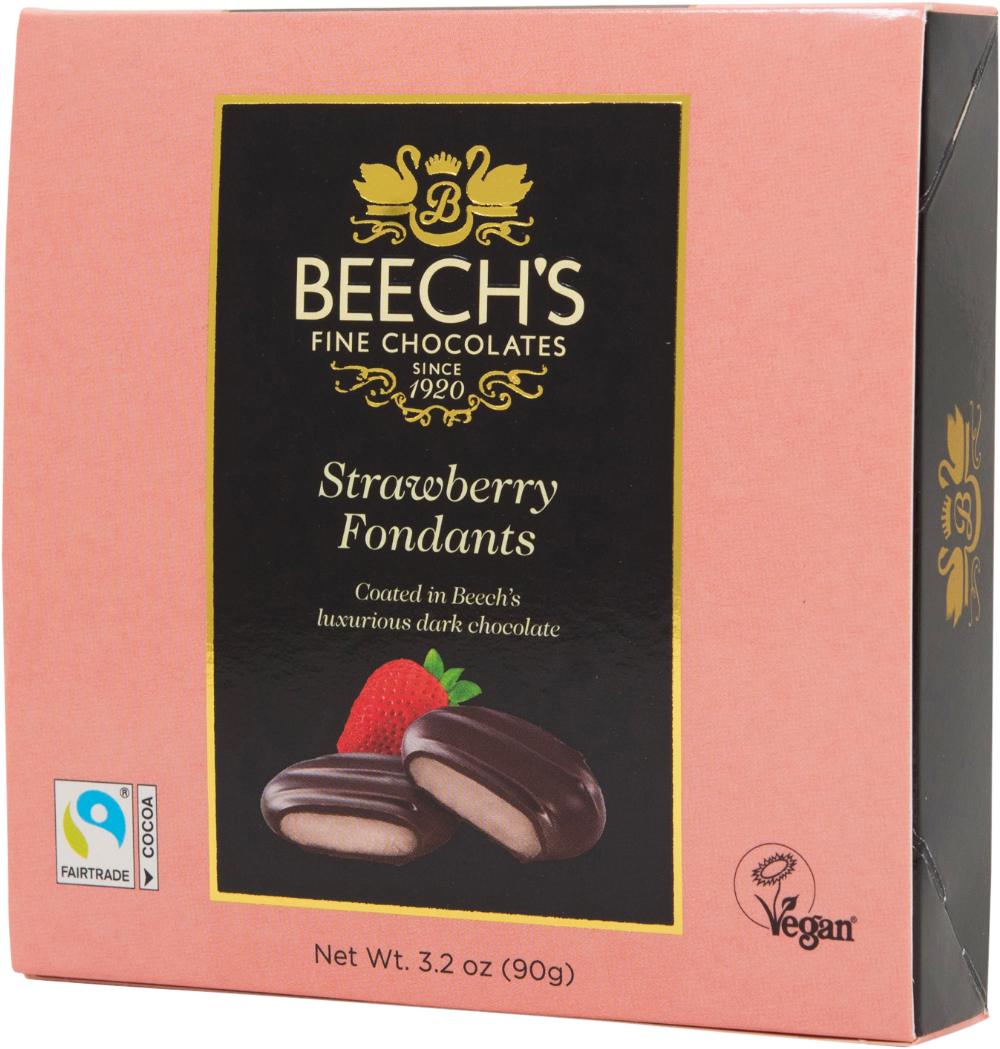 Beech's Strawberry Fondants 90G