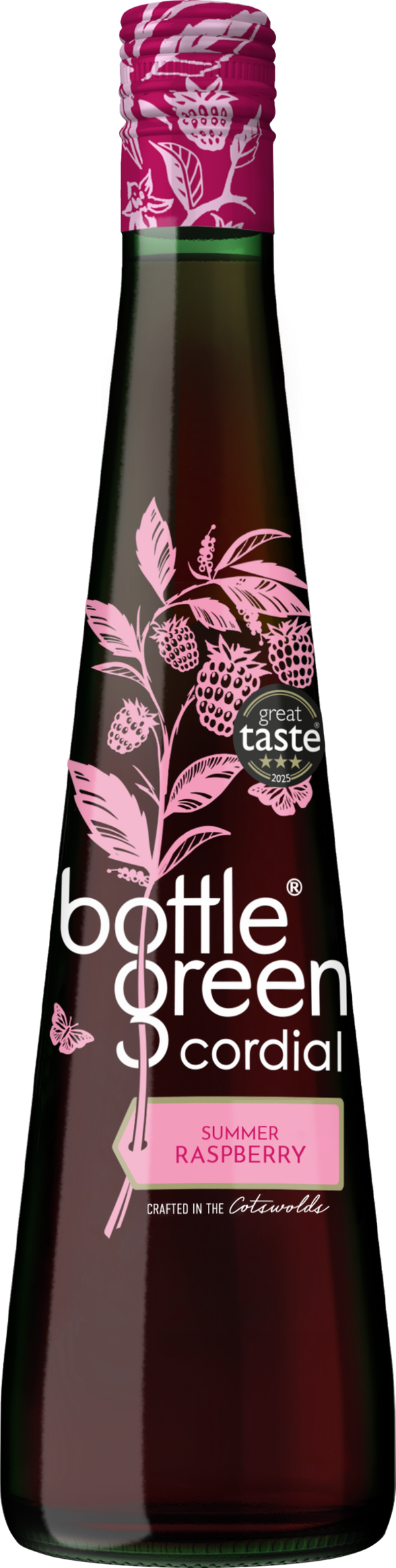 Bottlegreen Summer Raspberry Cordial 500ml