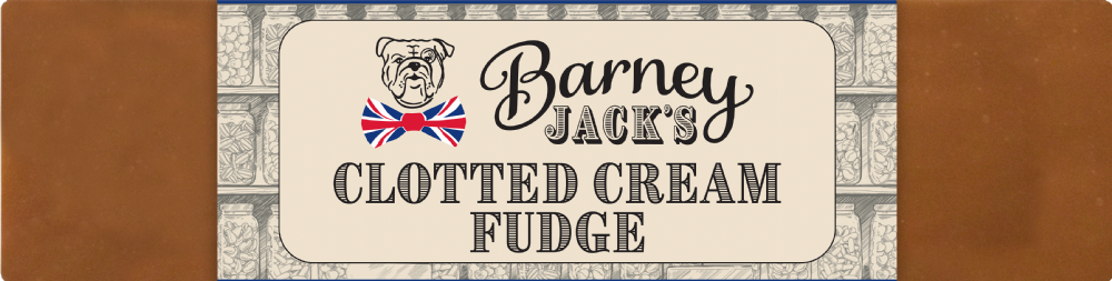 Barney Jack's Clotted Cream Fudge Bar 120G