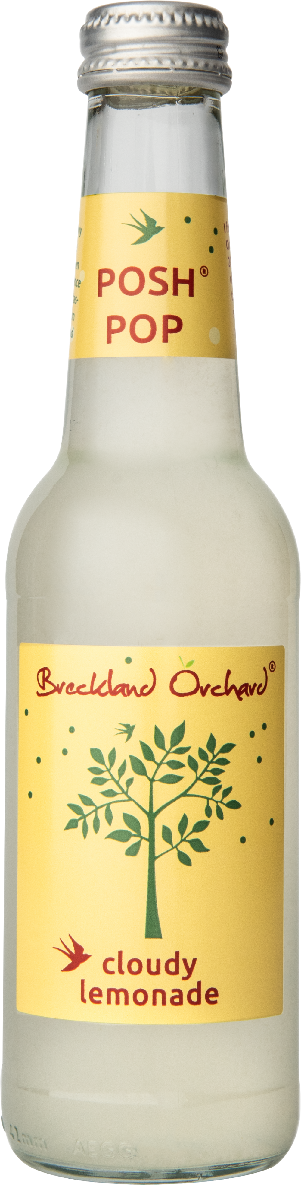 Breckland Orchard Zero Sugar Posh Pop - Cloudy Lemonade 275ml