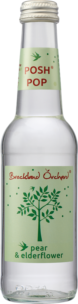Breckland Orchard Posh Pop - Pear & Elderflower 275ml