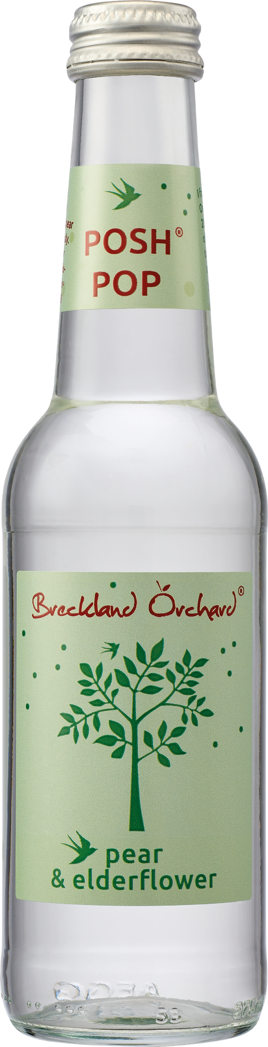 Breckland Orchard Posh Pop - Pear & Elderflower 275ml