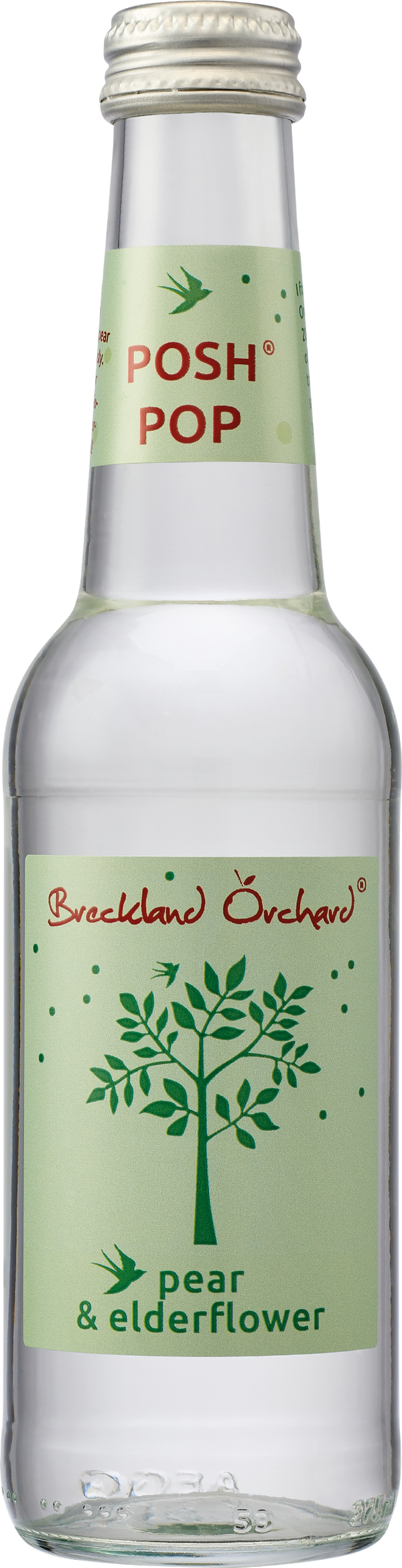 Breckland Orchard Posh Pop - Pear & Elderflower 275ml