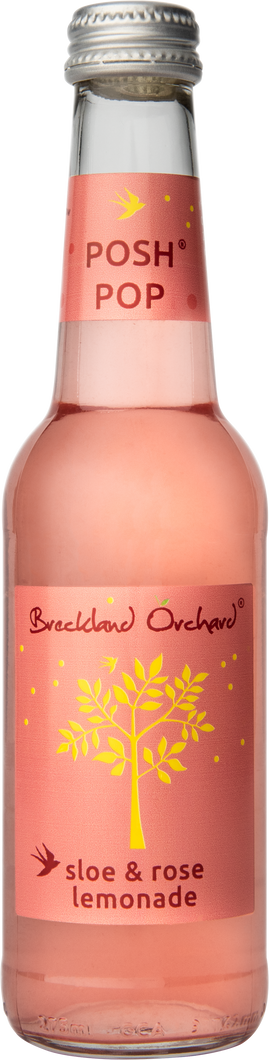 Breckland Orchard Posh Pop - Sloe & Rose Lemonade 275Ml