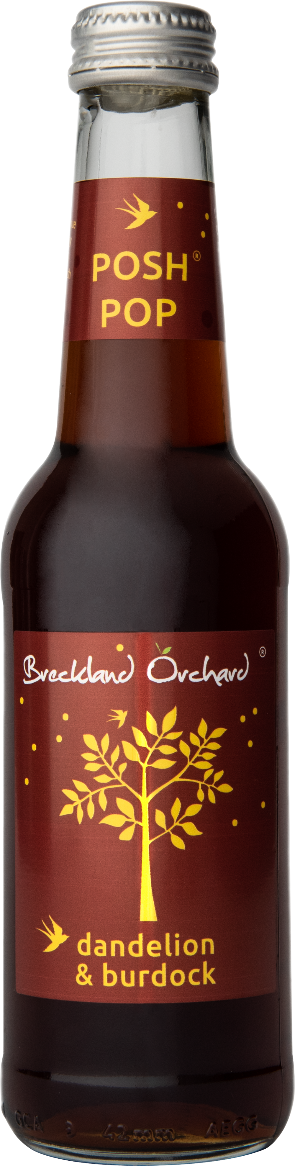 Breckland Orchard Posh Pop - Dandelion & Burdock 275ml