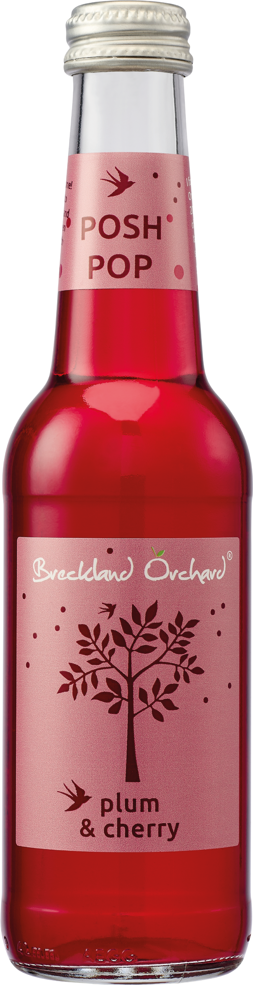 Breckland Orchard Posh Pop - Plum & Cherry 275Ml