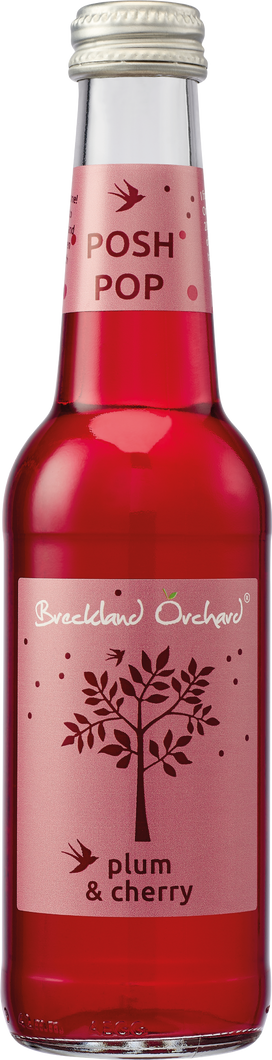 Breckland Orchard Posh Pop - Plum & Cherry 275ml