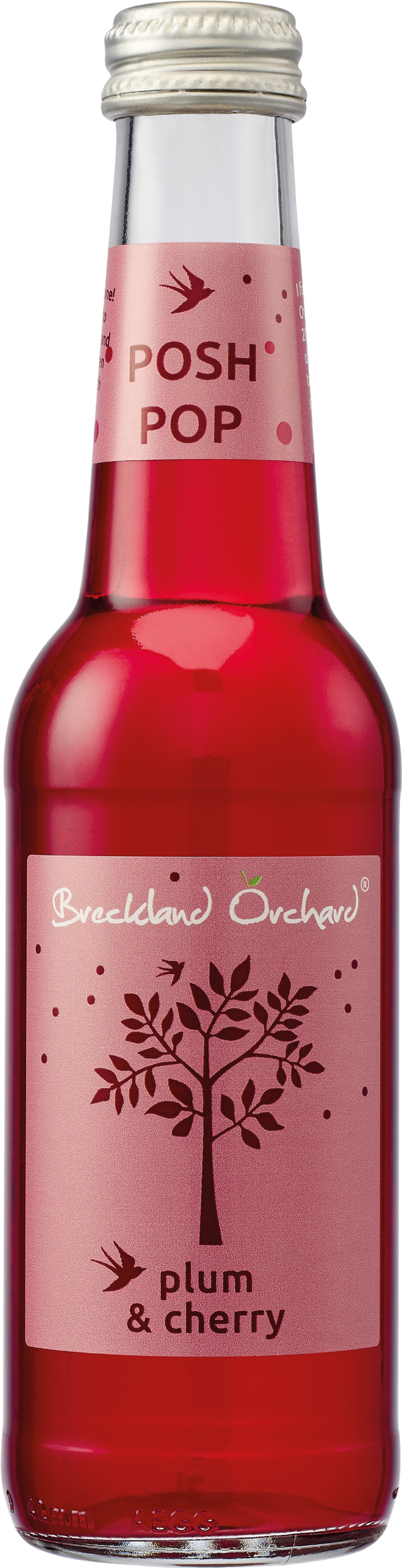 Breckland Orchard Posh Pop - Plum & Cherry 275ml