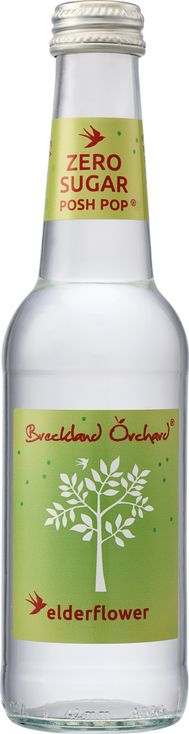 Breckland Orchard Zero Sugar Posh Pop - Elderflower 275ml