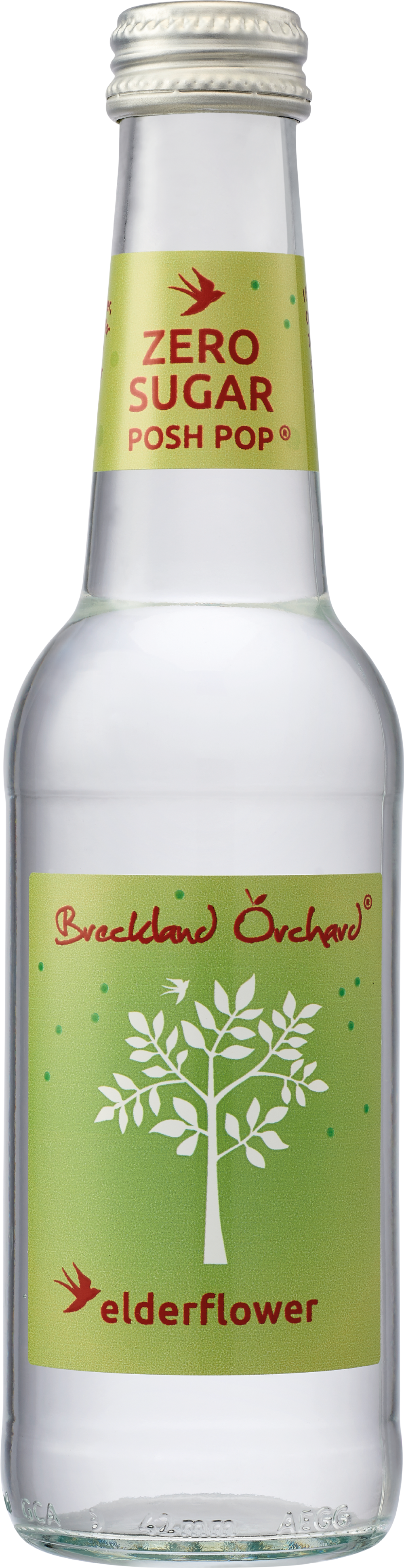 Breckland Orchard Zero Sugar Posh Pop - Elderflower 275ml