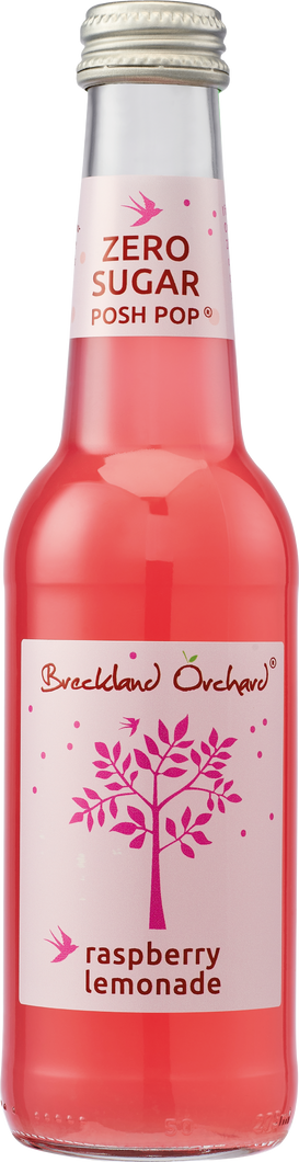 Breckland Orchard Zero Sugar Posh Pop - Raspberry Lemonade 275ml