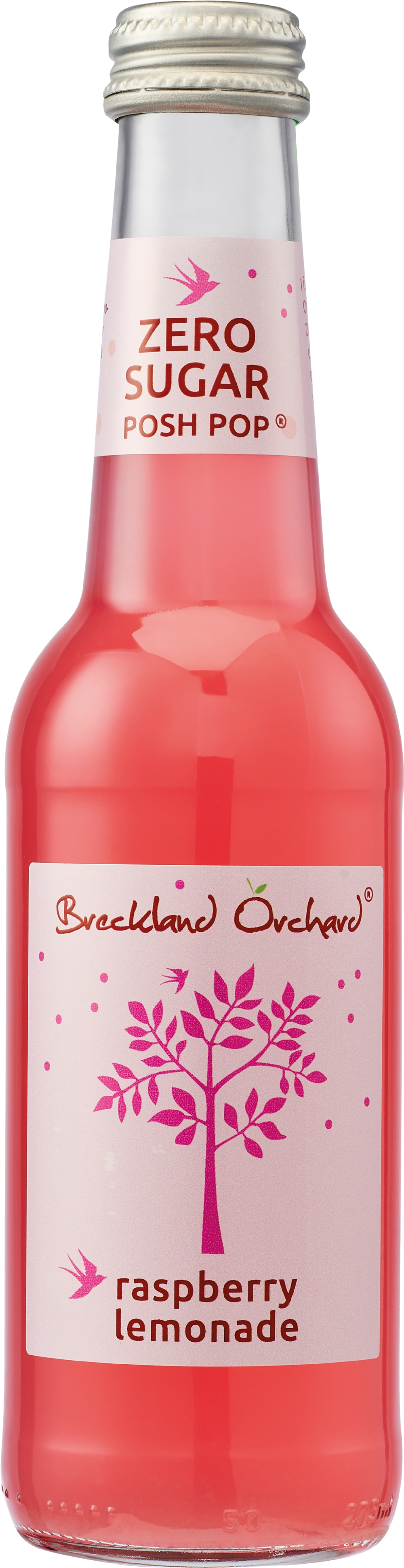 Breckland Orchard Zero Sugar Posh Pop - Raspberry Lemonade 275ml