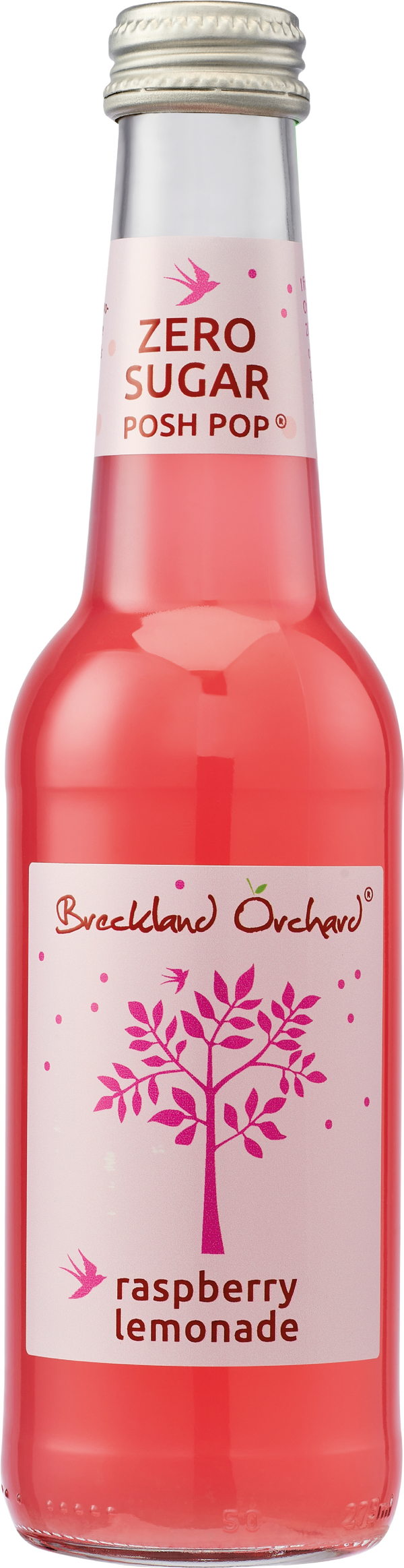 Breckland Orchard Zero Sugar Posh Pop - Raspberry Lemonade 275ml