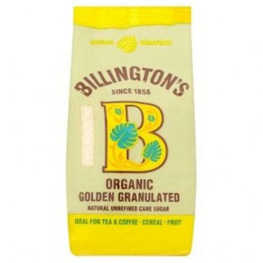 Billington's Organic Golden Granulated Sugar 500G