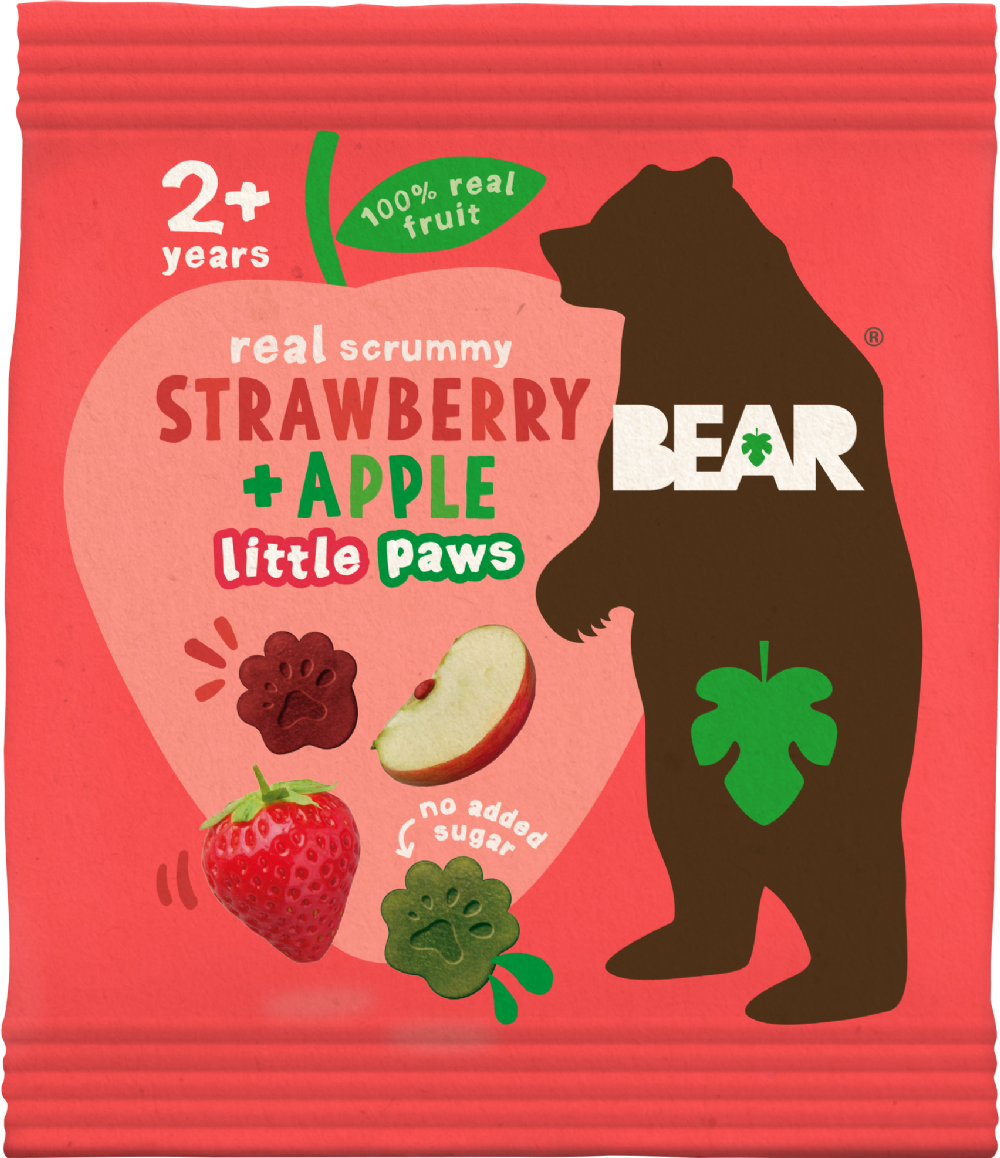 Bear Paws - Strawberry & Apple 20G
