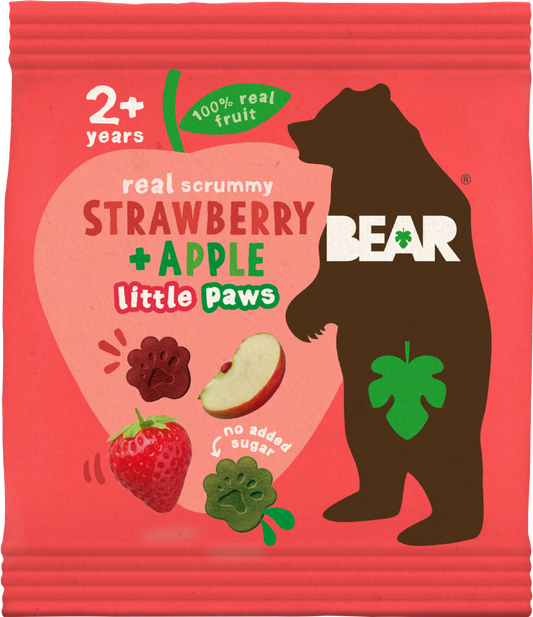 Bear Paws - Strawberry & Apple 20G