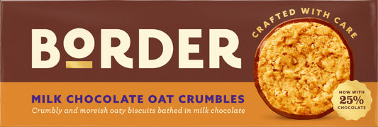 Border Milk Chocolate Oat Crumbles 150g