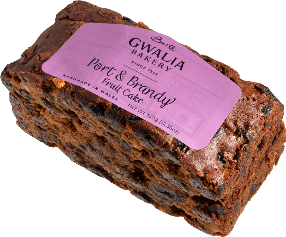 Burts The Bakers Port & Brandy Fruit Cake 350g