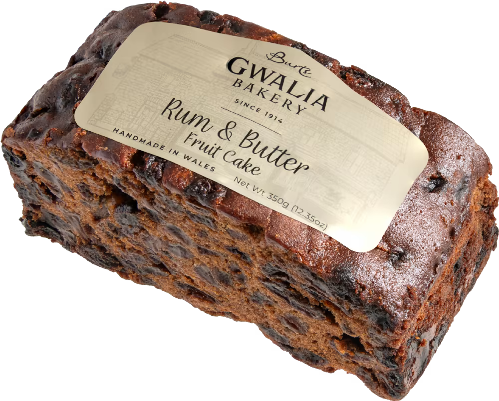 Burts The Bakers Rum & Butter Fruit Cake 350g