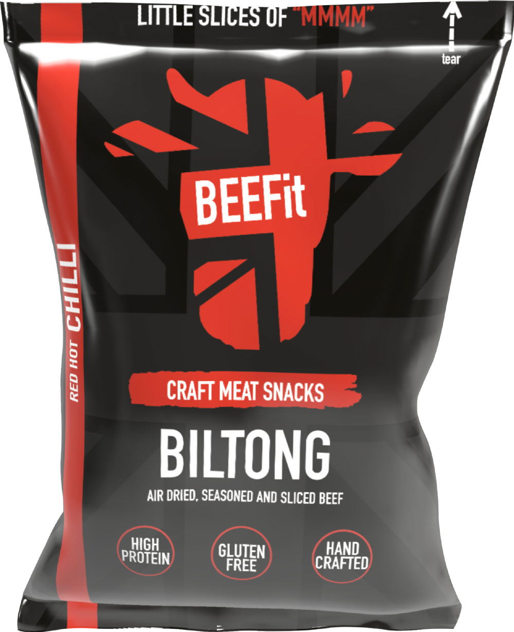Beefit Red Hot Chilli Biltong 30G