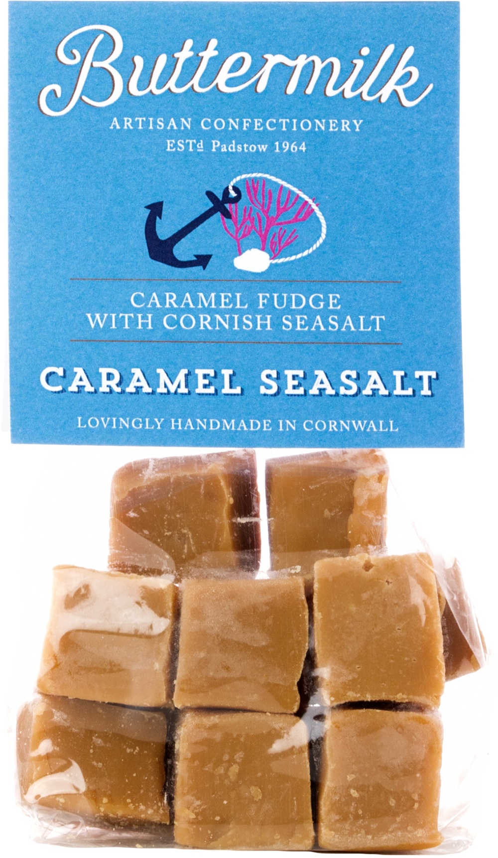 Buttermilk Caramel Seasalt Fudge 175G