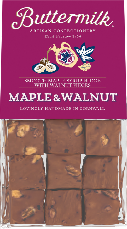 Buttermilk Maple & Walnut Fudge 175G