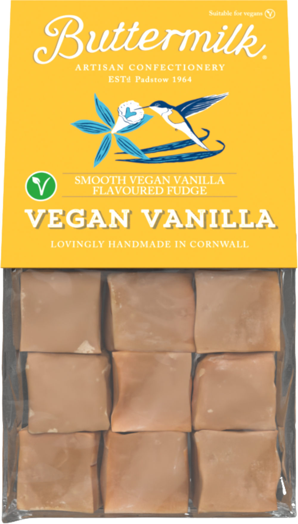Buttermilk Vegan Vanilla Fudge 175G