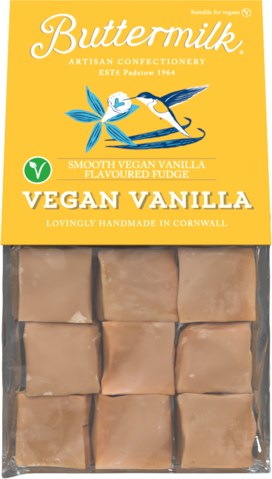Buttermilk Vegan Vanilla Fudge 175G