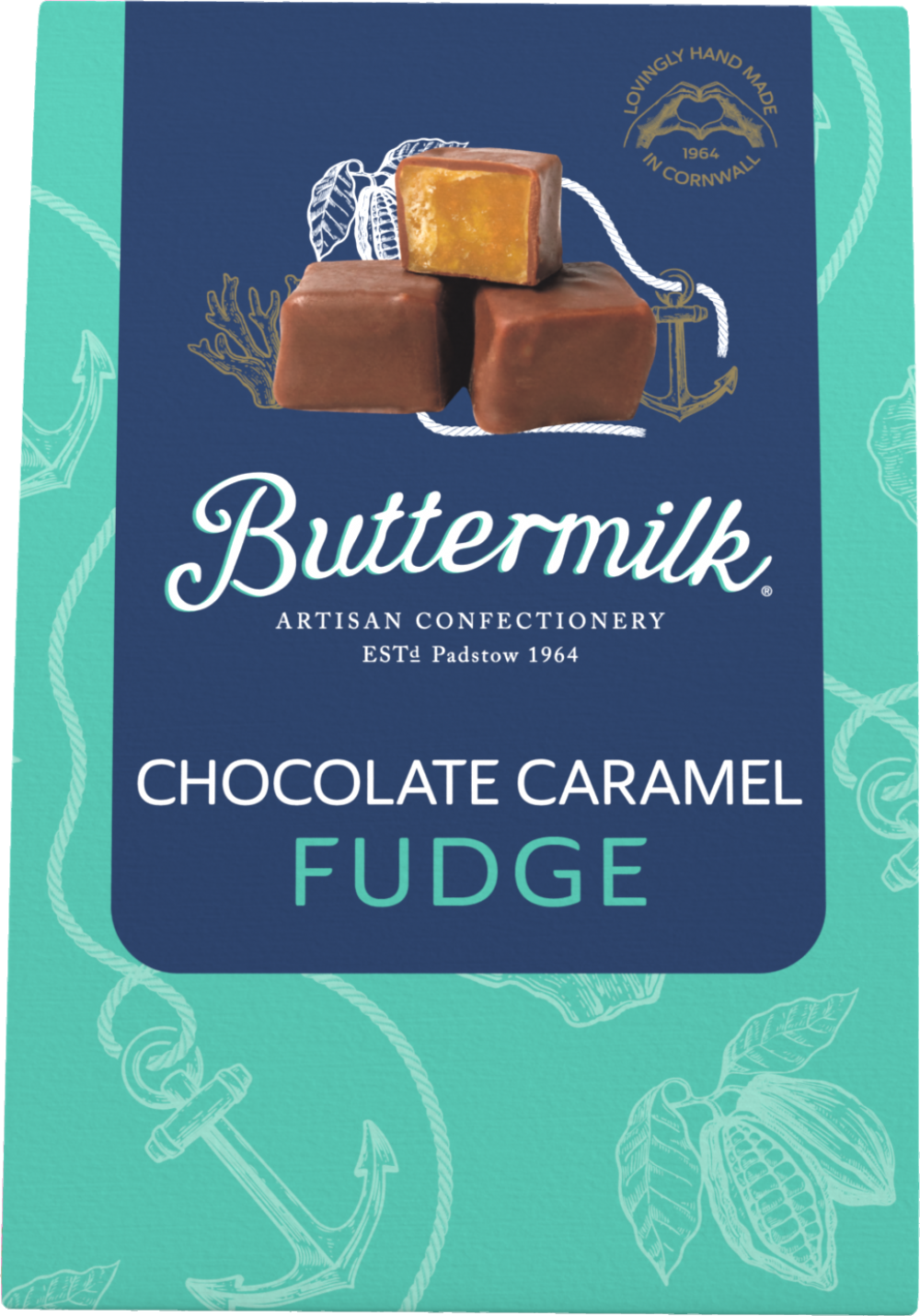 Buttermilk Chocolate Caramel Fudge 140G