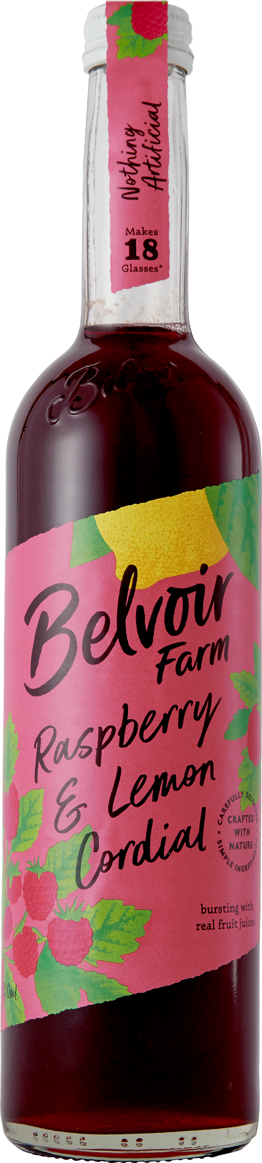 Belvoir Raspberry & Lemon Cordial 50Cl