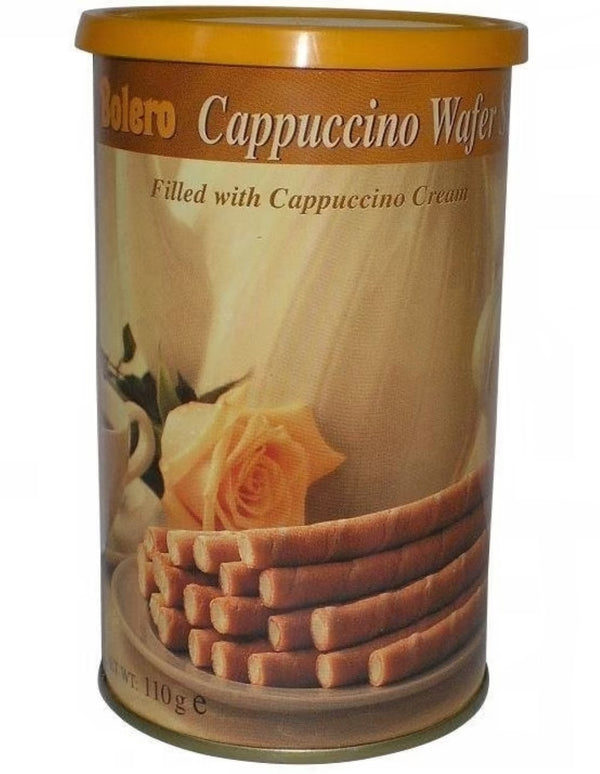 Bolero Cappuccino Wafer Sticks 110g