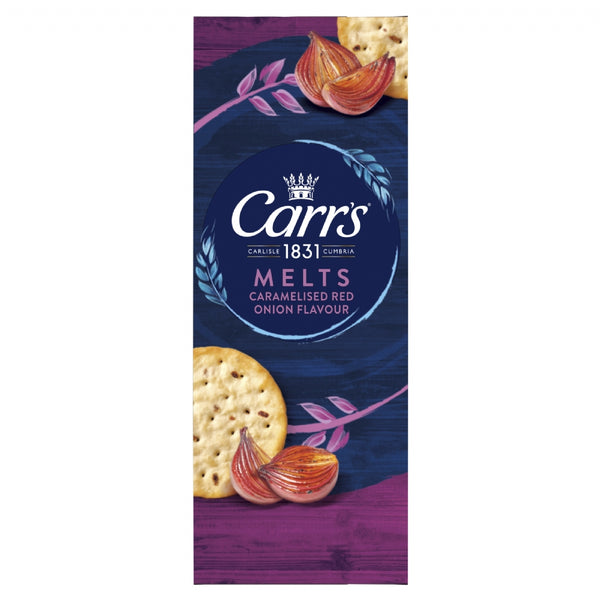 Carr's Melts Caramelised Red Onion Crackers 150g
