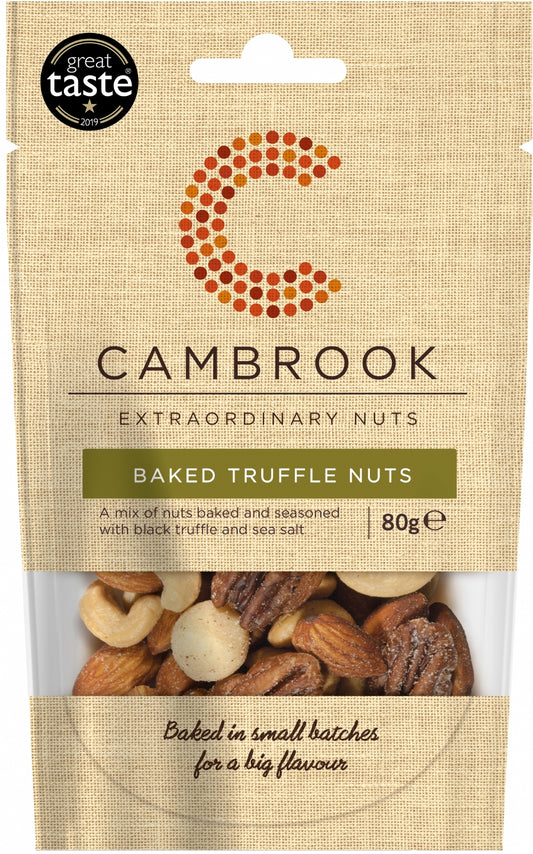 Cambrook Baked Truffle Nuts 80G