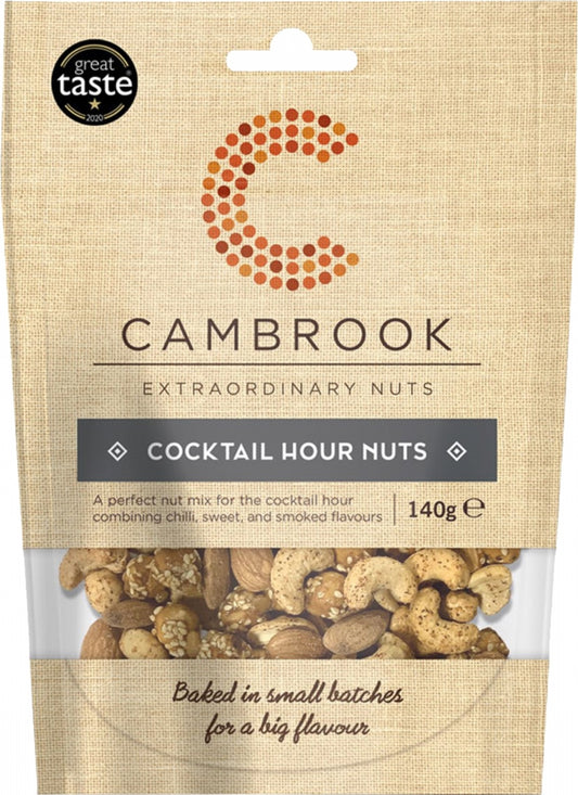 Cambrook Cocktail Hour Nuts 140G