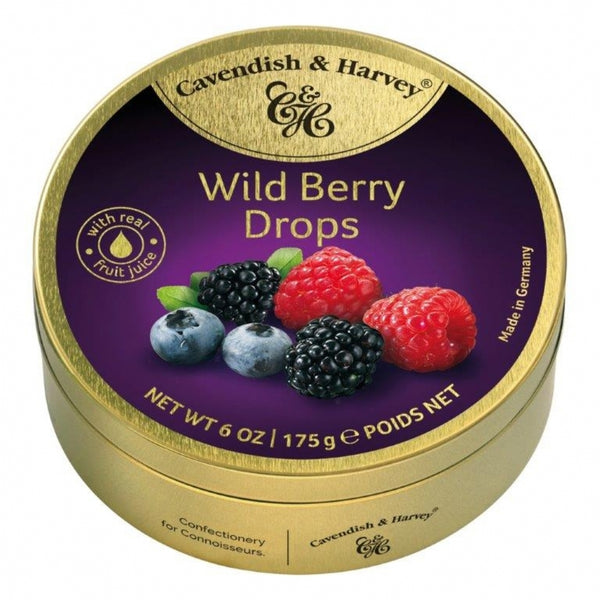 Cavendish & Harvey Wild Berry Drops 175G