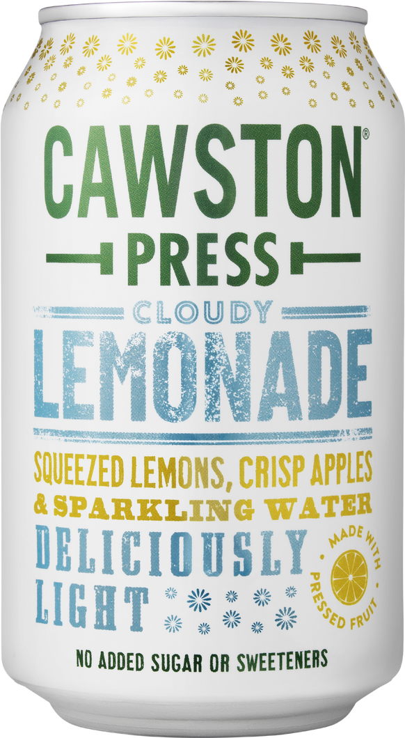 Cawston Press Sparkling Cloudy Lemonade Can 330ml