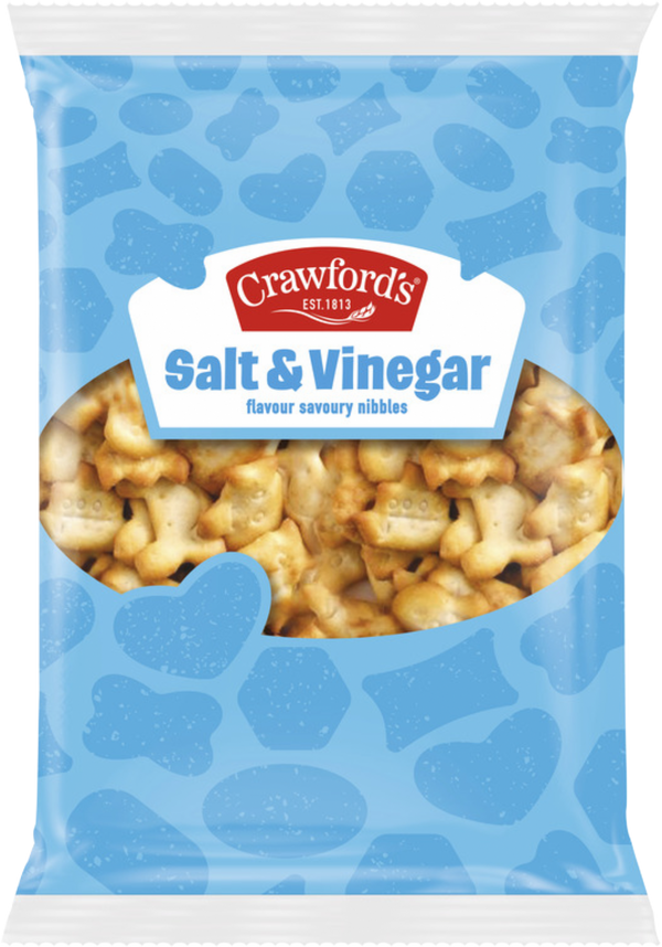 Crawford's Salt & Vinegar Flavour Savouries 200G