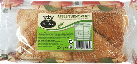 The Duchess 4 Apple Turnovers 200G