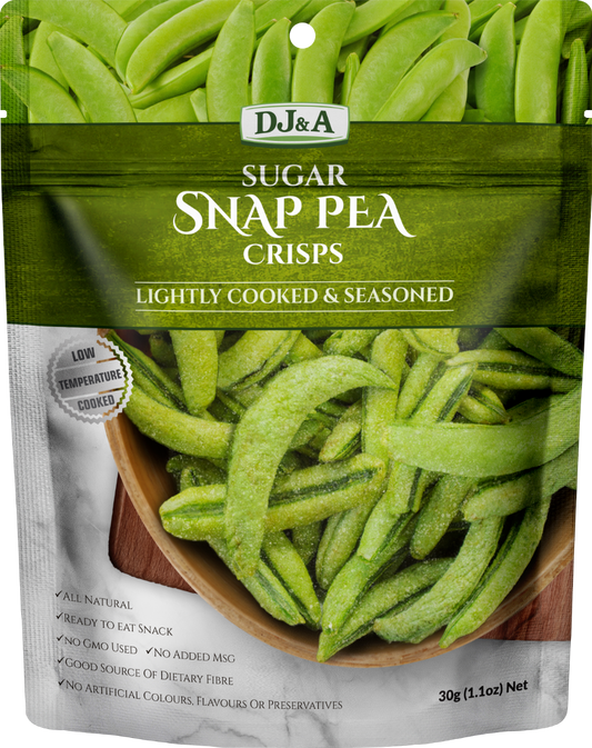 Dj&A Sugar Snap Pea Crisps 30G